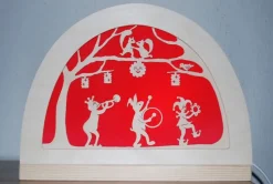 Atelier De Noest - Silhouet Voor In Lamp, Feestoptocht | Carnaval