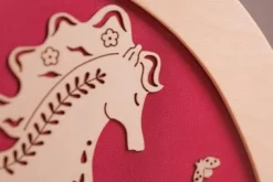 Atelier De Noest - Silhouet Voor In Lamp, Folklore Paard