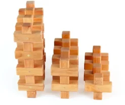 Bauspiel + Blokken, 12 Stuks