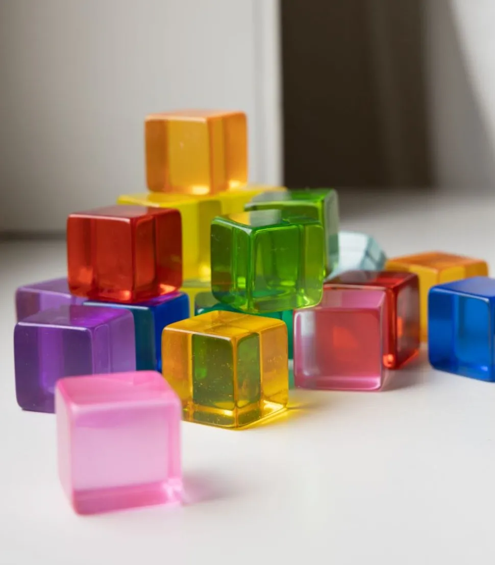 Bauspiel Lucent Cubes, 20 Stuks