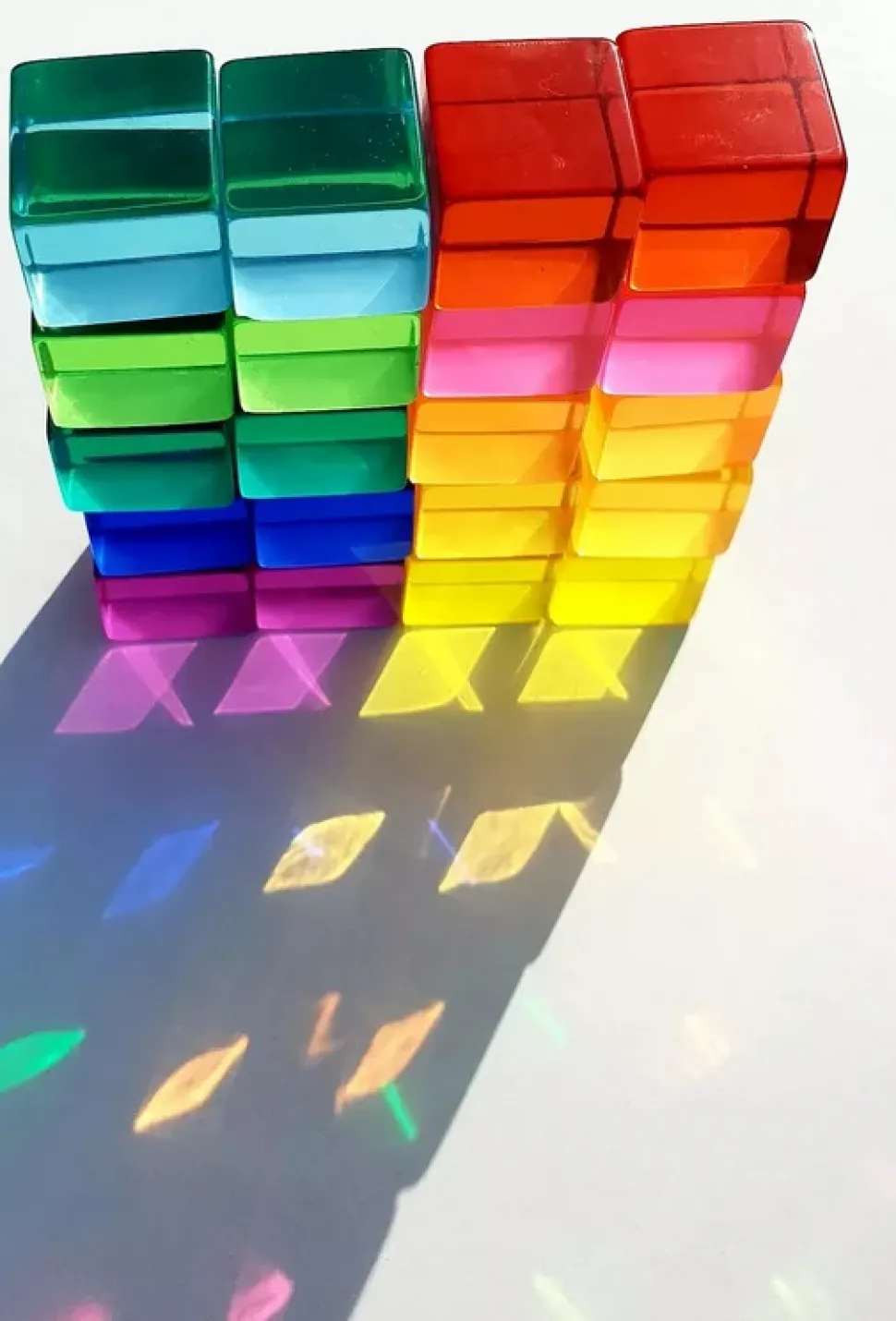 Bauspiel Lucent Cubes, 20 Stuks