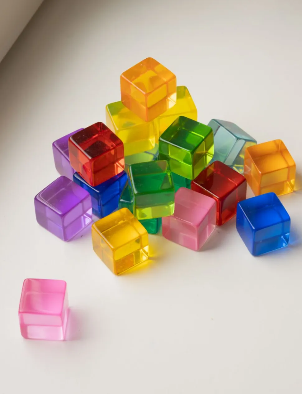 Bauspiel Lucent Cubes, 20 Stuks