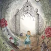 BijdeHansje Ansichtkaart Alice In Wonderland