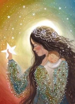 BijdeHansje Ansichtkaart Make A Wish