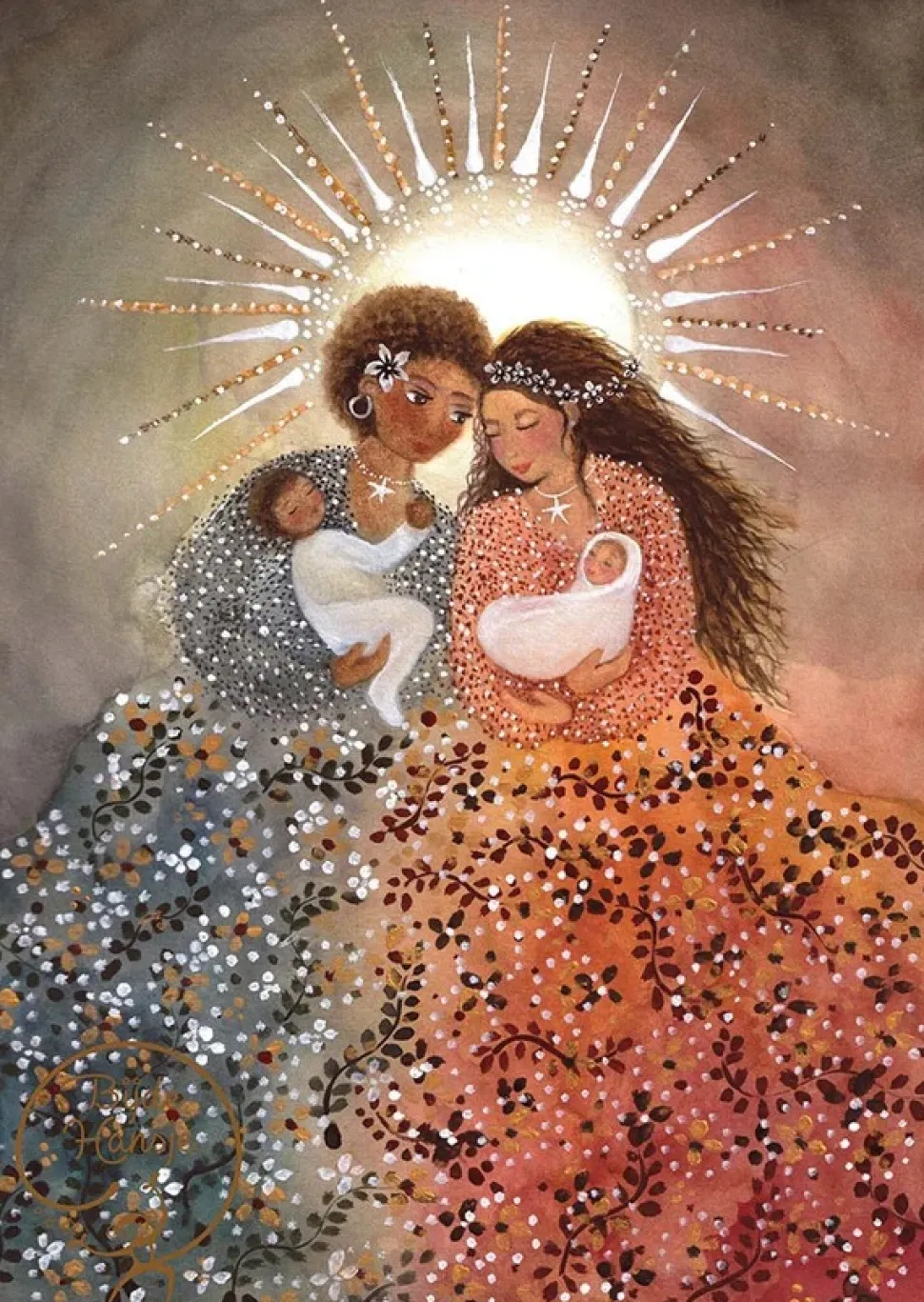 BijdeHansje Ansichtkaart Harmony