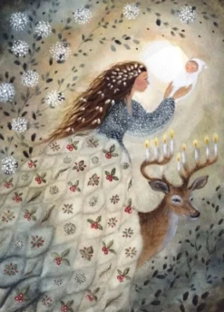 BijdeHansje Ansichtkaart Christmas Miracle