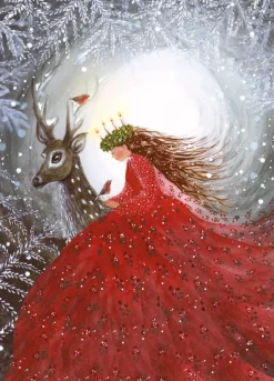 BijdeHansje Ansichtkaart Christmas Joy