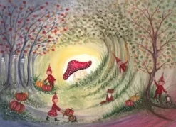 BijdeHansje Ansichtkaart Gnomes