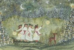 BijdeHansje Ansichtkaart Advent