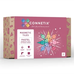 Connetix Aanvullende Set Geometrisch, 40 Stuks Pastel