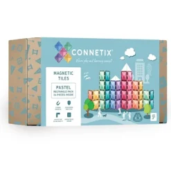 Connetix Pastel Rectangle Pack, 24 Stuks
