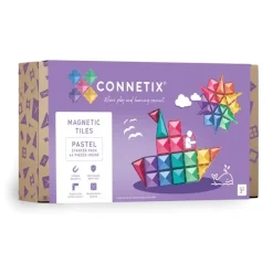 Connetix Pastel Starter Pack, 64 Stuks