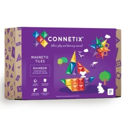 Connetix Rainbow Starter Pack, 60 Stuks