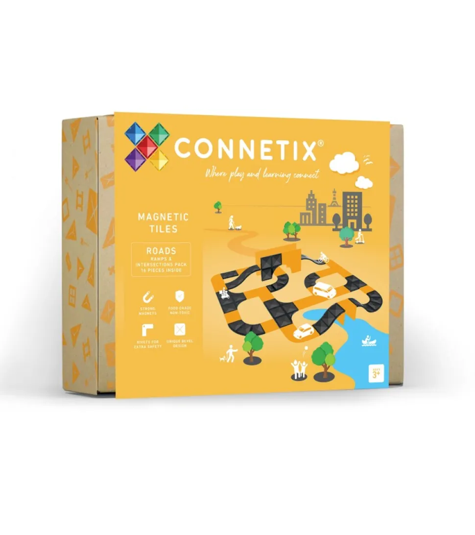 Connetix Ramps & Intersections Pack, 16 Delig
