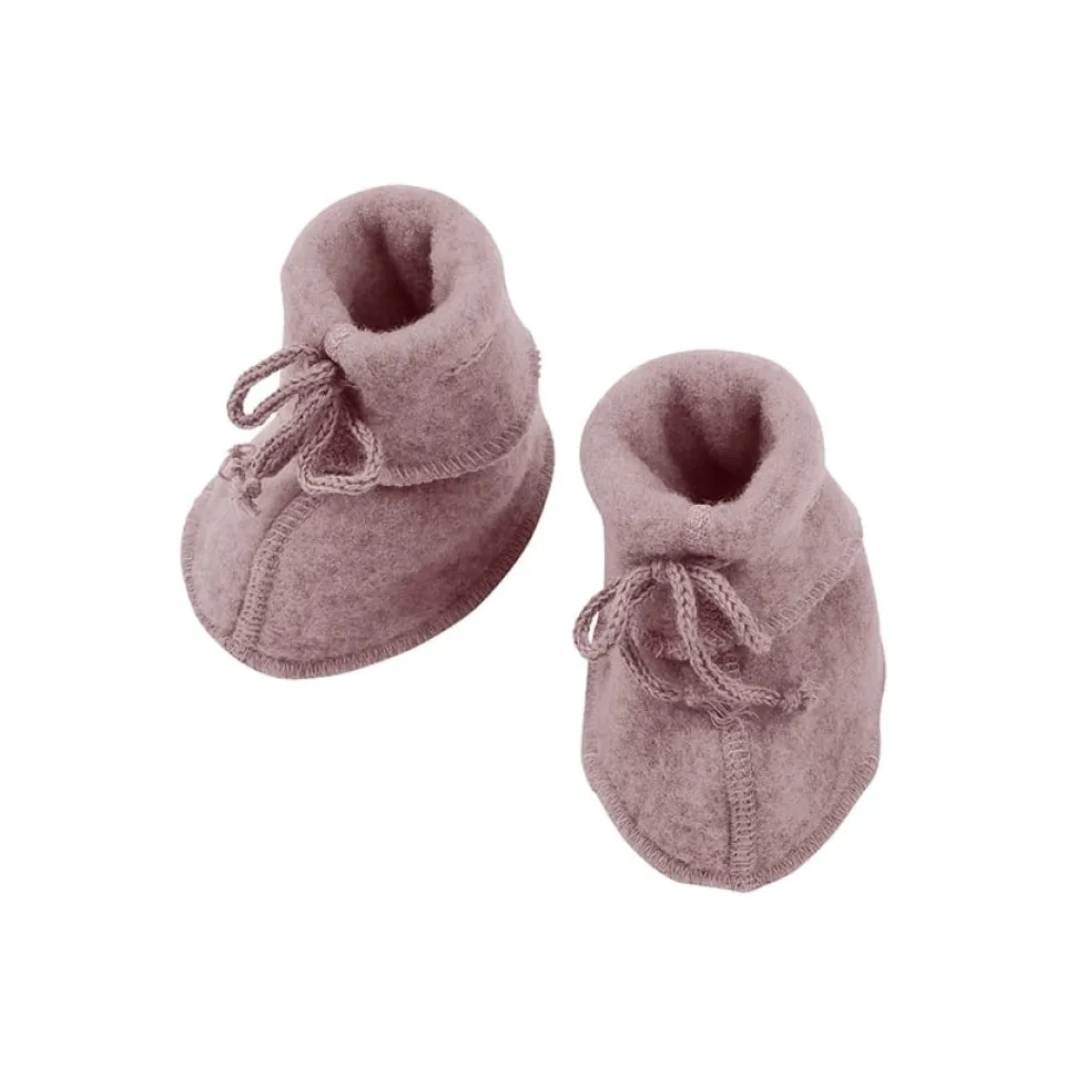 Engel Natur - Slofjes Van Wolfleece, Rosewood