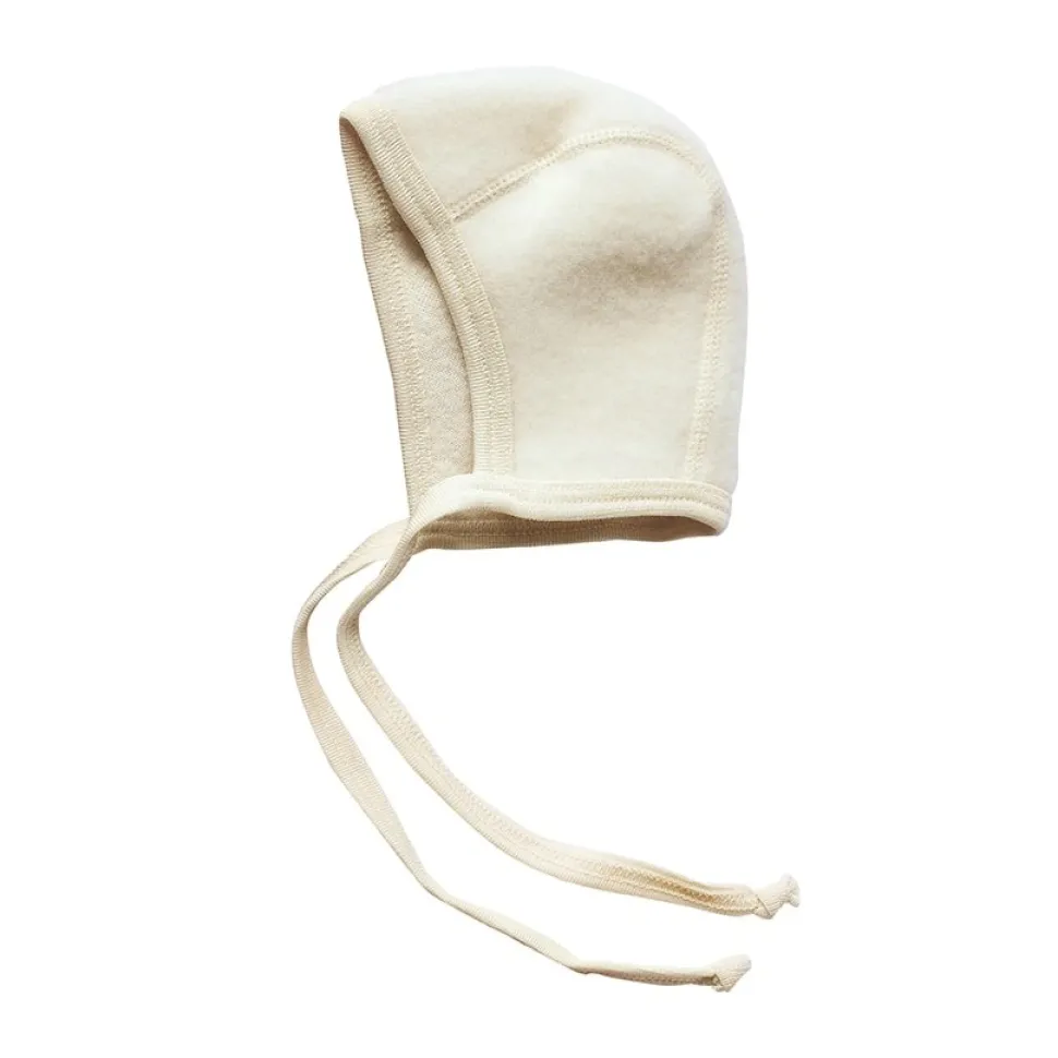 Engel Natur - Strikmutsje Van Wolfleece, Natur