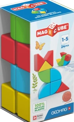 Geomag Magnetische Bouwblokken, 24 Stuks