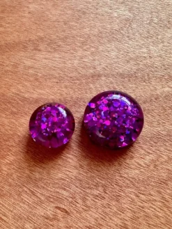 Glitter Speelparels Regenboog, 12 Stuks