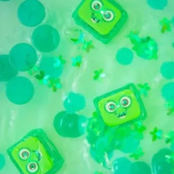 Glo Pals Light Up Cubes Groen, 4 Stuks