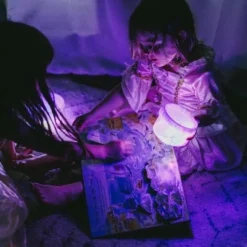 Glo Pals Light Up Cubes Paars, 4 Stuks