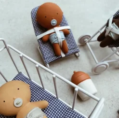 Gommu Pocket Furniture, Wippertje Blauw Geruit