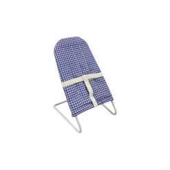Gommu Pocket Furniture, Wippertje Blauw Geruit