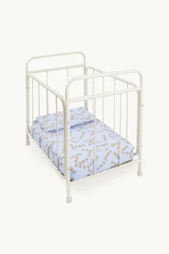 Gommu Poppen Ledikant Met Beddengoed Met Sterrenprint