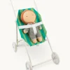 Gommu Poppenwagen, Groen Gestreept