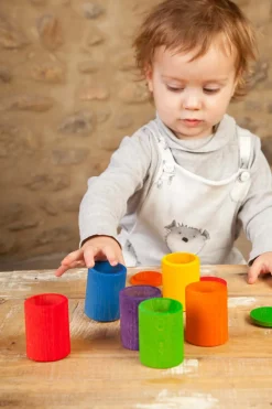 Grapat, 6 Potjes Met Dekseltjes