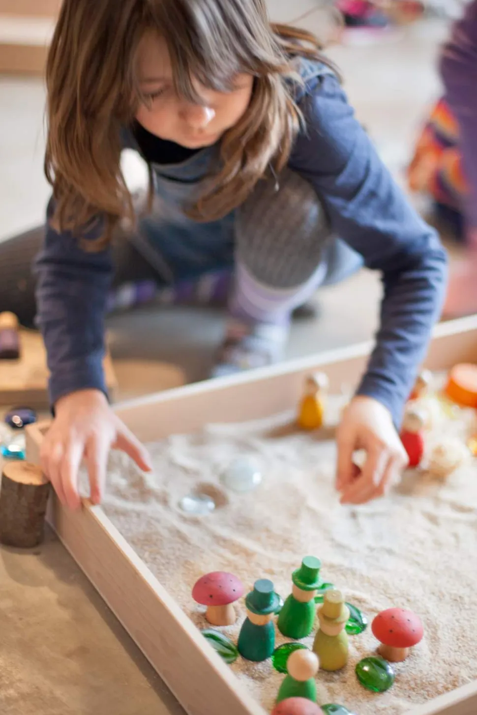 Grapat Houten Sensory Bak / Speelbak