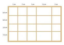 Grapat Letterbak/Sorteerbak