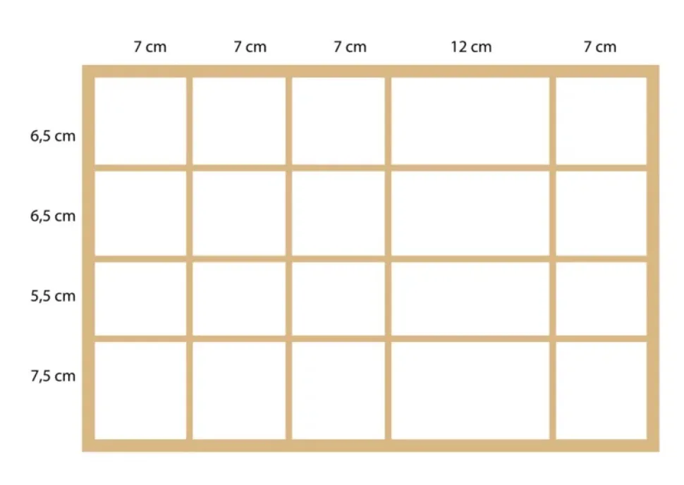 Grapat Letterbak/Sorteerbak