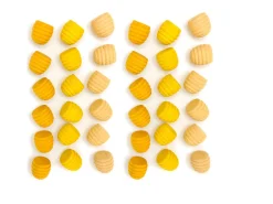 Grapat Mandala Bijenkorfjes (geeltinten), 36 Stuks