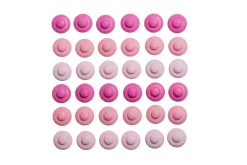 Grapat Mandala Bloemetjes (rozetinten), 36 Stuks