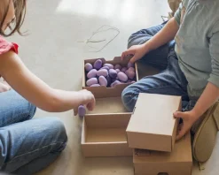 Grapat Mandala Eitjes (paarstinten), 36 Stuks