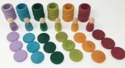 Grapat Set Nins, Ringen En Munten No Basic Colors