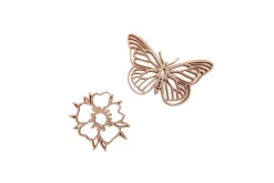 Grennn Uitstekers Vlinder En Bloem