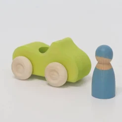 Grimm's Auto Met Poppetje, Groen