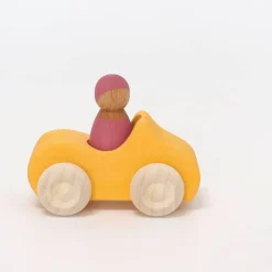 Grimm's Auto Met Poppetje, Geel