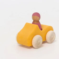 Grimm's Auto Met Poppetje, Geel