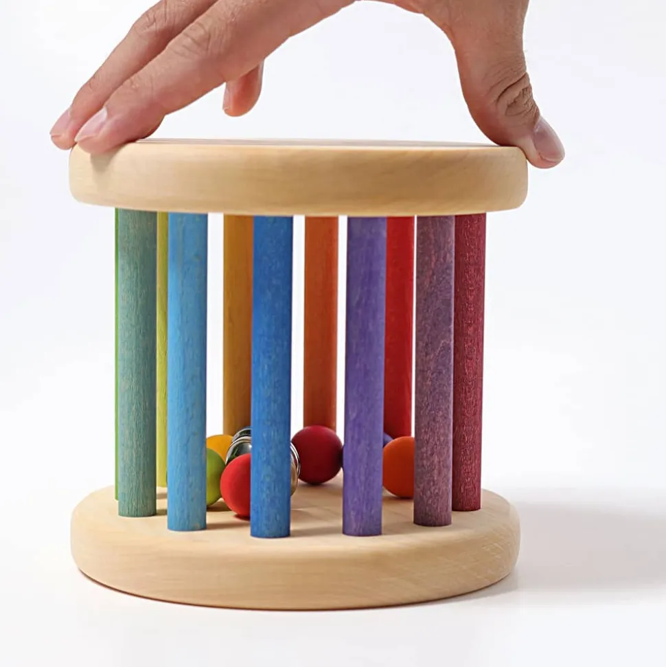 Grimm's Babyroller Met Belletje En Balletjes, Groot