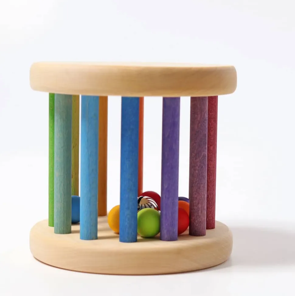 Grimm's Babyroller Met Belletje En Balletjes, Groot