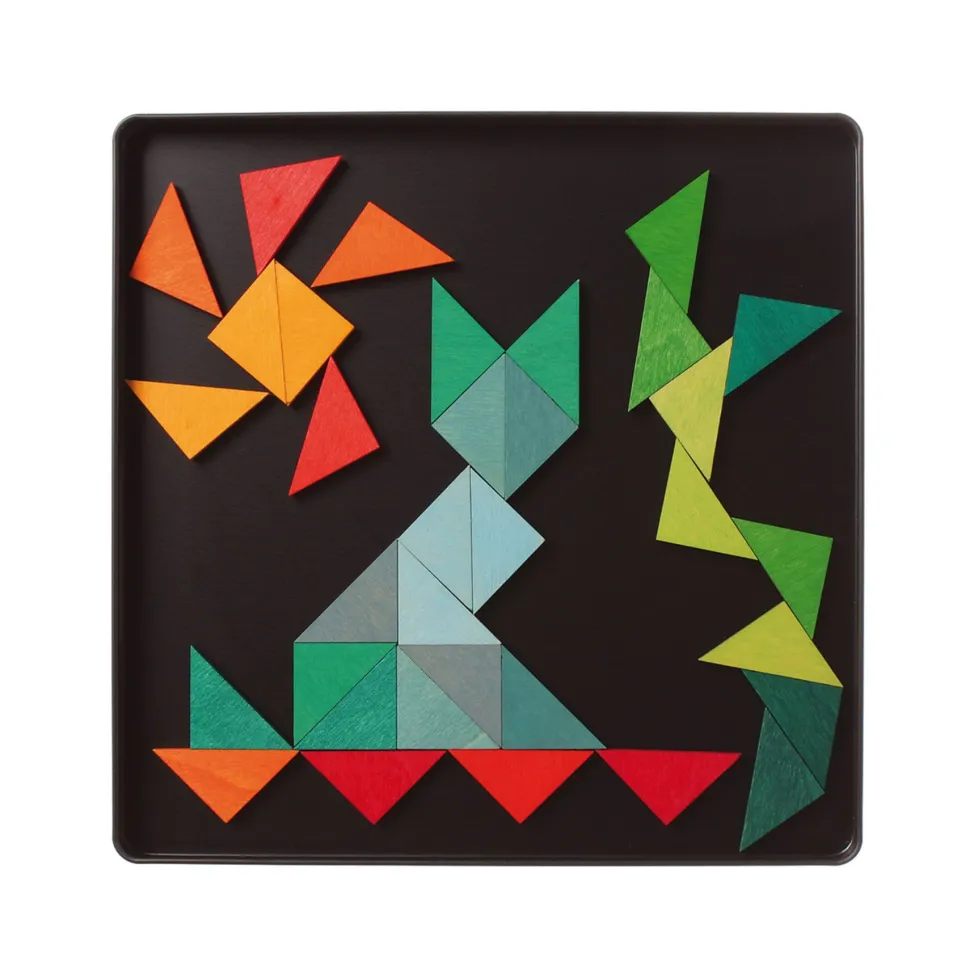 Grimm's Magneetpuzzel Triangels
