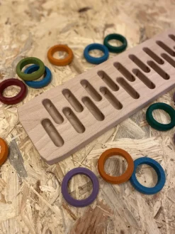 Houder Voor Grapat 18 Ringen Of 18 Munten