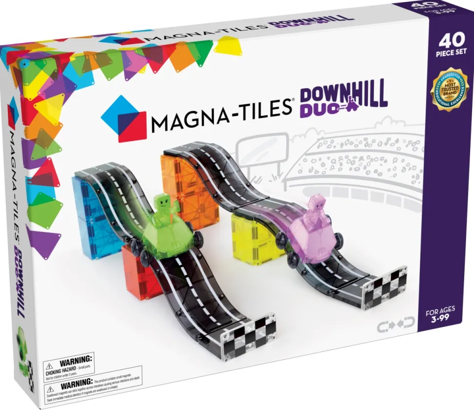 MAGNA TILES Downhill Duo, 40 Stuks