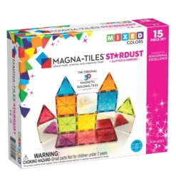 MAGNA TILES Stardust, 15 Stuks