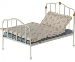 Maileg Tweepersoonsbed, Off White (size Muis En Micro)