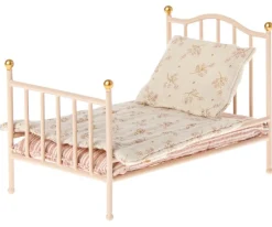Maileg Vintage Spijlenbed Roze (size Muis)