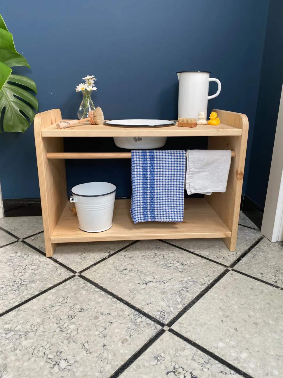 Manine Montessori Enkele Wastafel