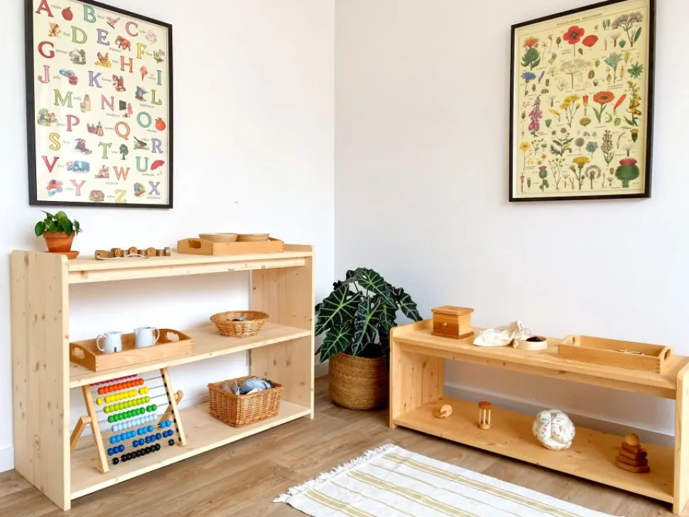Manine Montessori Shelf, 3 Planken